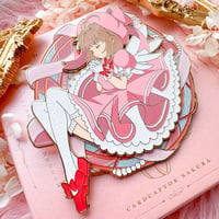 Sale Lokyinhouse Cardcaptor Sakura Pin - Pink Variant